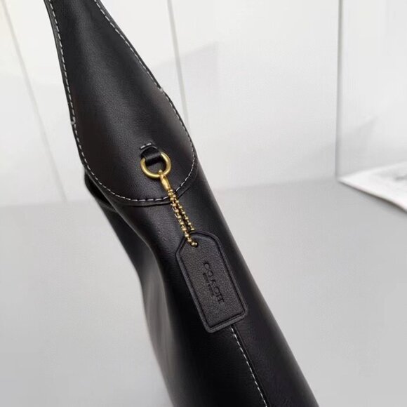 Coach Brooklyn Shoulder Bag 28 – black NWT with Dust Bag - Picture 7 of 8